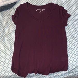 Soft v neck tee